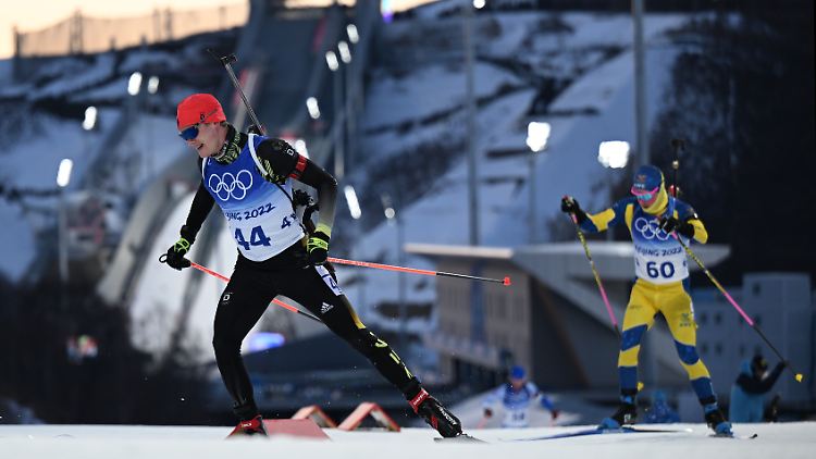 Im Schatten der Schanze und im Schatten der Frauen: Doll und die deutschen Biathleten. 