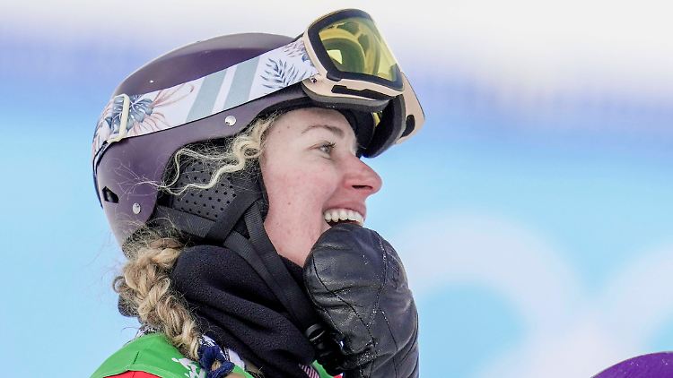 Endlich ein Golden Girl: Lindsey Jacobellis.