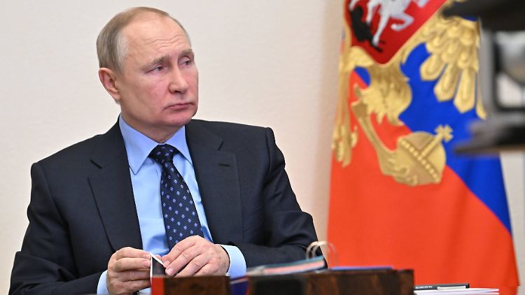 Wird niemanden nach München schicken: Russlands Präsident Putin.