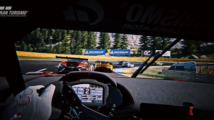 Sony hatte die Sophy-KI gegen die besten "Gran Turismo"-Fahrer antreten lassen.