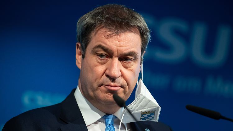 Mit seiner Ankündigung, die einrichtungsbezogenen Impfpflicht de facto nicht umzusetzen, zog Söder Kritik aus der Bundesregierung auf sich.