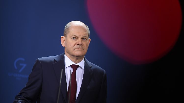 "Wir stehen an Eurer Seite", sagt Bundeskanzler Scholz beim Besuch der Regierungschefs von Estland, Lettland und Litauen. 