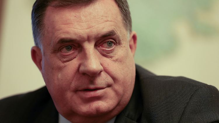 Das Parlament wird dominiert von der Partei SNSD des Nationalistenführers Milorad Dodik.