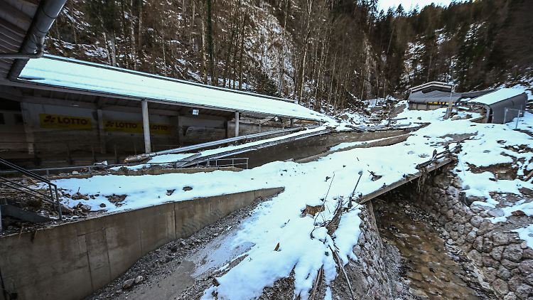 Der Wiederaufbau der Bahn am Königssee ist noch nicht gesichert. 