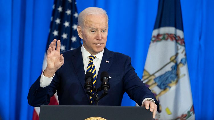 Alle US-Bürger sollen die Ukraine sofort verlassen, sagt US-Präsident Biden.