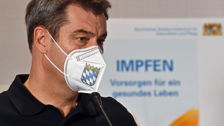 Wollte den Vollzug der einrichtungsbezogenen Impfpflicht "de facto" aussetzen: Bayerns Regierungschef Markus Söder