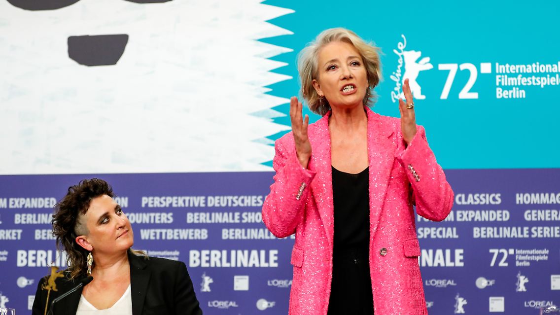 Emma Thompson bei der diesjährigen Berlinale.
