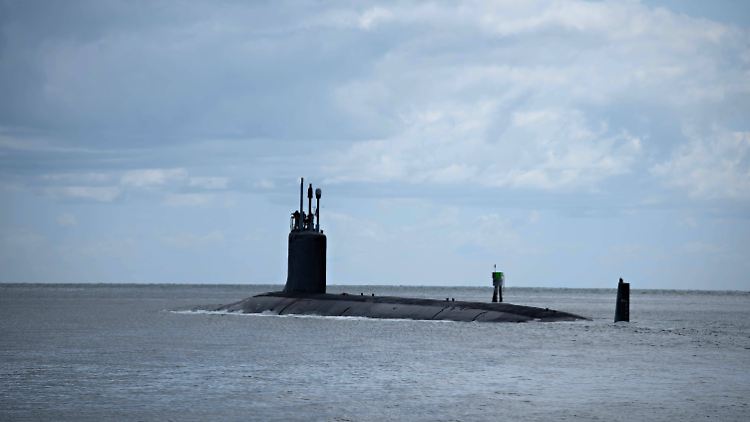 Ein amerikanisches U-Boot der Virginia-Klasse.