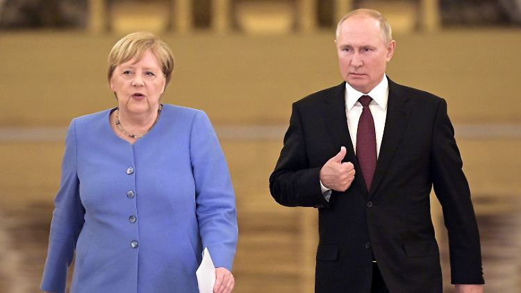 Merkel und Putin pflegten einen pragmatischen Umgang.