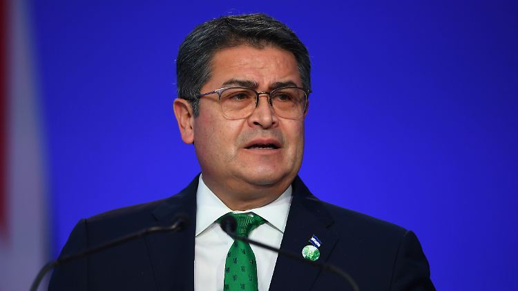 War bis Januar 2022 Präsident von Honduras: Juan Orlando Hernández.