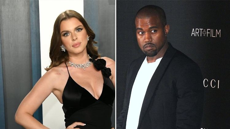 Verstehen sich noch gut, sind aber kein Paar mehr: Julia Fox und Kanye West.
