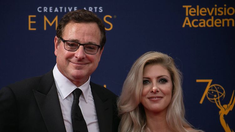Der verstorbene Bob Saget mit seiner Ehefrau Kelly Rizzo.