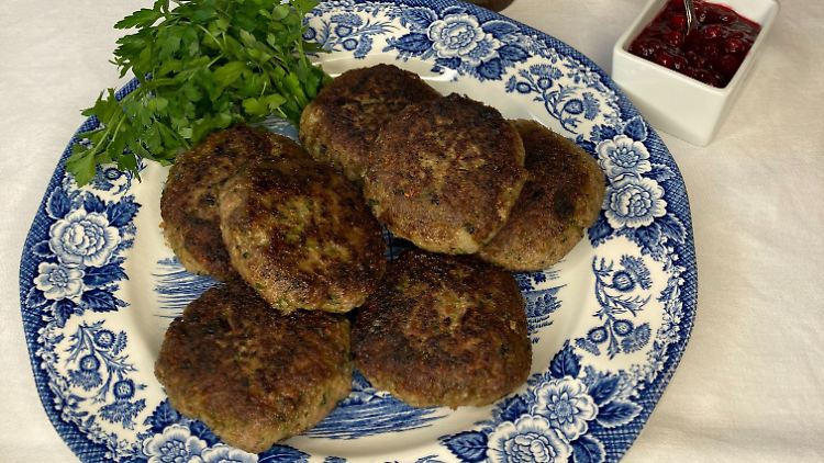 So schaut's am Ende aus: Brutzelig und saftig. 