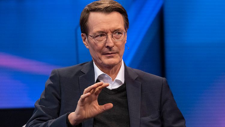 "Die Welt wird nicht mehr so sein wie vor der Pandemie", sagt Lauterbach.