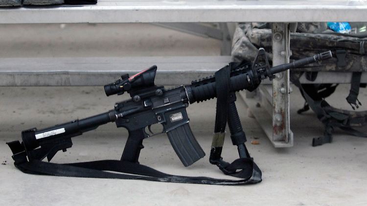 So sieht die Version für Erwachsene aus: Das AR-15 des US-Waffenhersteller WEE1 Tactical. Aktuell wird ein Modell für Kinder beworben. Es soll 389 US-Dollar kosten.