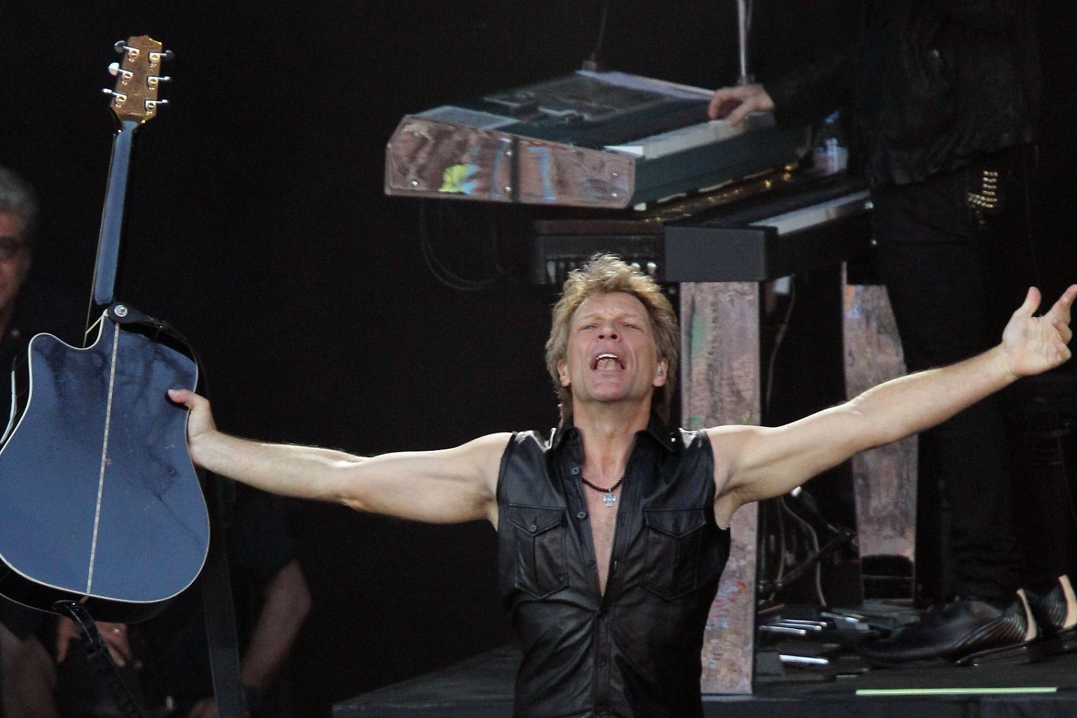 Jon Bon Jovi oder - wie er mit bürgerlichem Namen heißt - John Francis Bongiovi Jr., ...