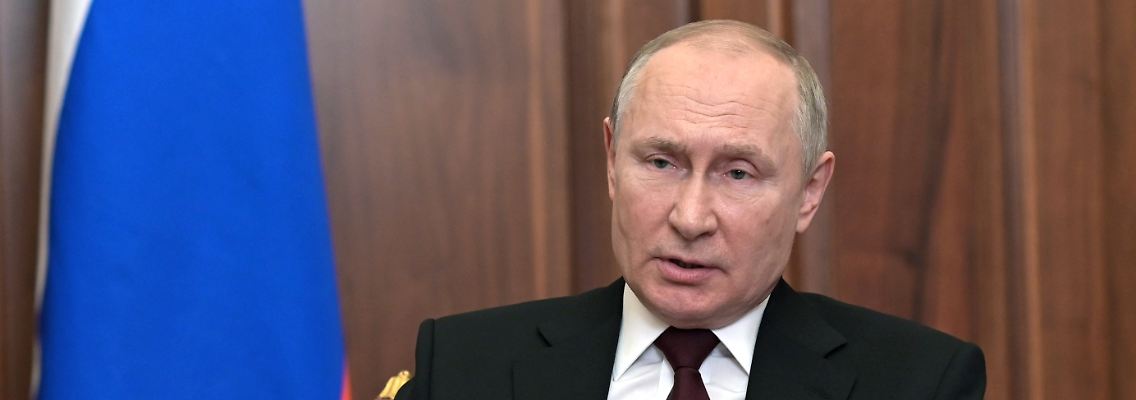 Putin attackierte den Westen scharf in seiner gut einstündigen TV-Ansprache.