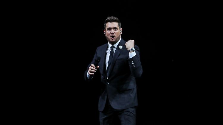 Vieles deutet darauf hin, dass er erneut Vater wird: Michael Bublé.