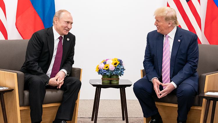 "Ich kenne ihn sehr gut. Sehr, sehr gut", sagt Trump über Putin.
