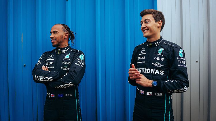 In George Russell bekommt Lewis Hamilton bei Mercedes einen neuen Teamkollegen und Herausforderer.