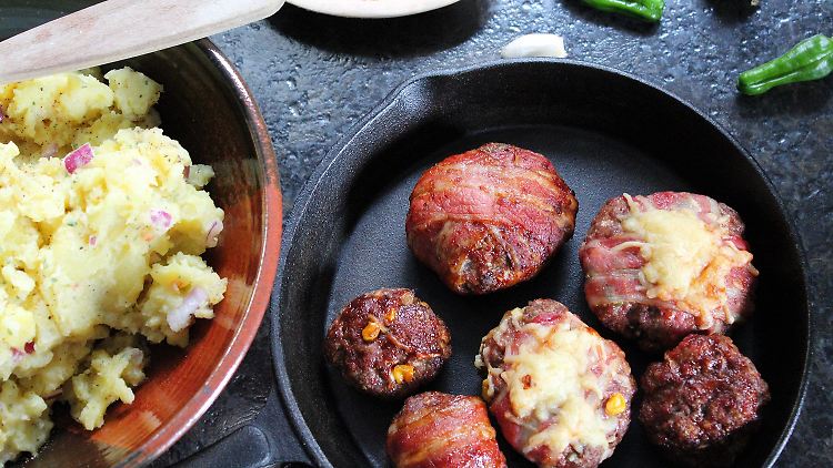 Buletten vom Grill - aus Schwein, Rind oder Lamm, mit Käse, mit Jalapenos: Der Varianten gibt es viele.