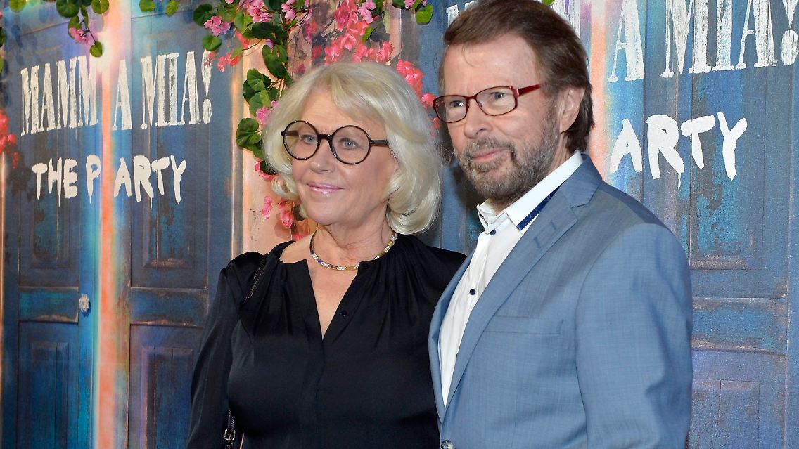 Wollen nach der Scheidung Freunde blieben: Björn Ulvaeus und seine Frau Lena.