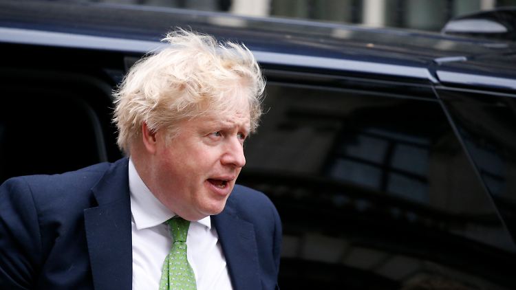 Mutmaßliche Partys in der Downing Street während des Lockdowns setzen Premier Johnson seit Wochen zu.
