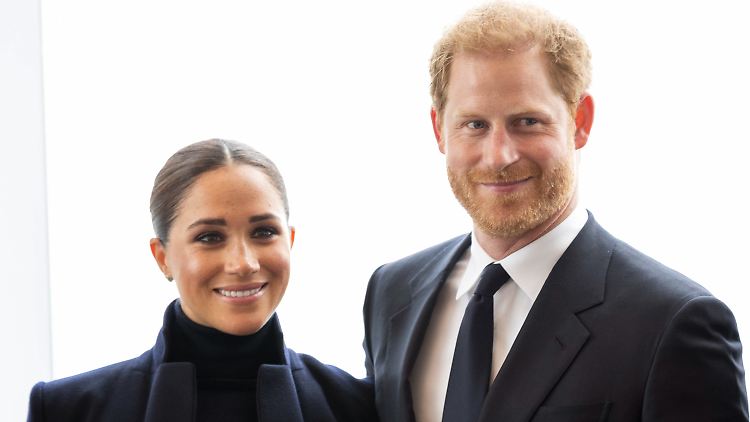 Von der Familie verlassen? Nicht ganz anscheinend: Prinz Harry und Herzogin Meghan.