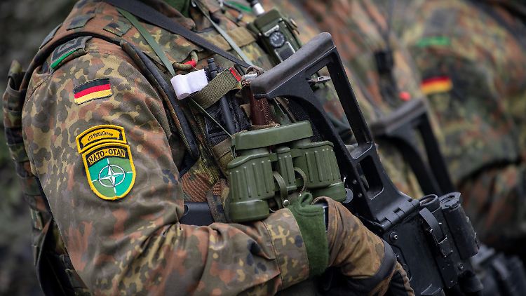 Deutsche Truppen führen in Litauen eine NATO-Einheit zur Abschreckung Russlands an.