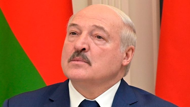 Der belarussische Präsident Alexander Lukaschenko: "Unsere Truppen nehmen an dieser Operation in keiner Weise teil".
