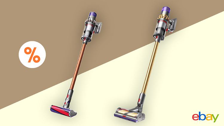 Refurbished statt neu, aber mit Garantie – über eBay gibt es neuwertige Dyson-Akkustaubsauger deutlich günstiger.