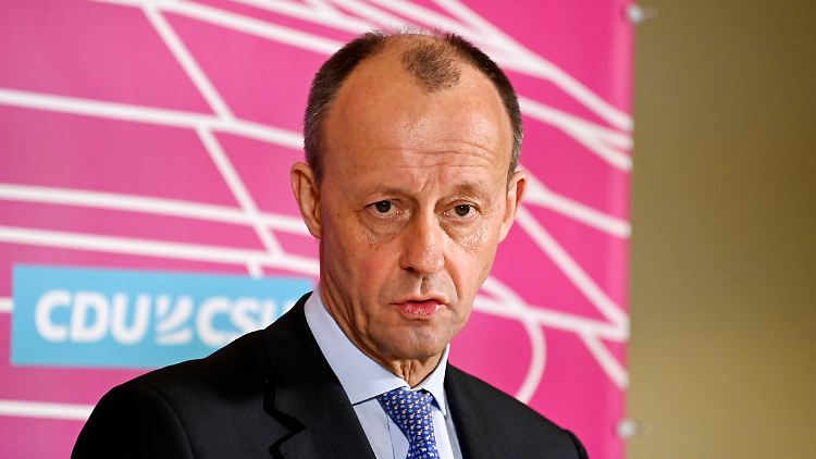 Für Waffenlieferungen an die Ukraine zu spät: Unionsfraktionschef Merz. 