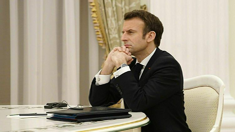 Macron hat sich in der Krise häufig als Vermittler erboten. Doch nun kann er bei Putin nichts mehr erreichen.