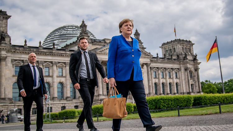Merkel gab nach dem Vorfall eine Anzeige auf (Archivbild).