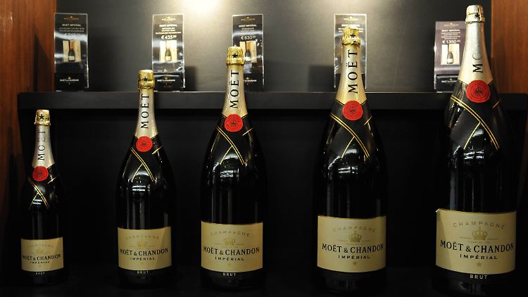 Chemische Untersuchungen ergaben, dass die Champagner-Flasche hoch konzentriertes Ecstasy enthielt.