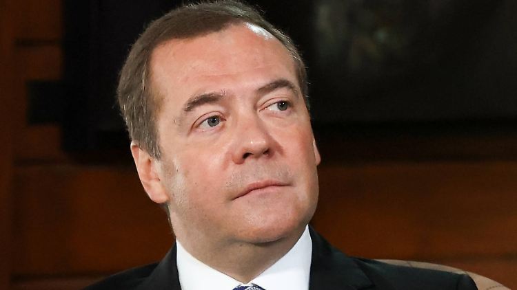Eigentlich brauche man keine diplomatischen Beziehungen mehr zum Westen, sagt Dmitri Medwedew .