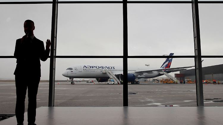 In einigen europäischen Ländern nicht mehr willkommen: eine Aeroflot-Maschine in Moskau.