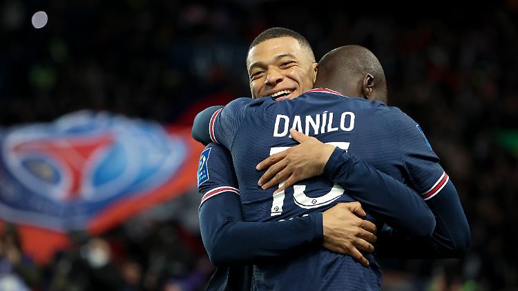 Kylian Mbappé verschaffte sich gegen St. Etienne reichlich Grund zum Jubeln.