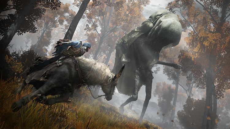 Riesige und skurrile Gegner erwarten die Spieler in "Elden Ring".