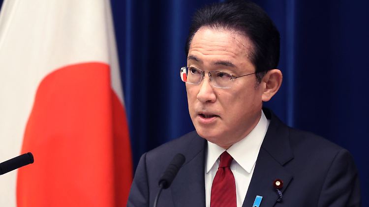 Auch seine Regierung beteiligt sich an den Russland-Sanktionen: Japans Ministerpräsident Fumio Kishida.