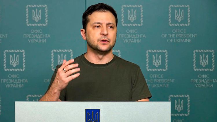 Wolodymyr Selenskyj ließ mitteilen, es gebe keine Vorbedingungen für die Gespräche.
