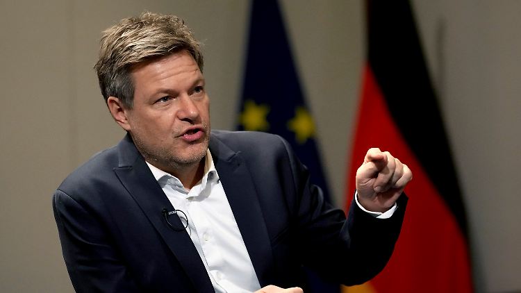 Wirtschaftsminister Habeck will einen Plan entwickeln, um den deutschen Gashunger zu reduzieren.