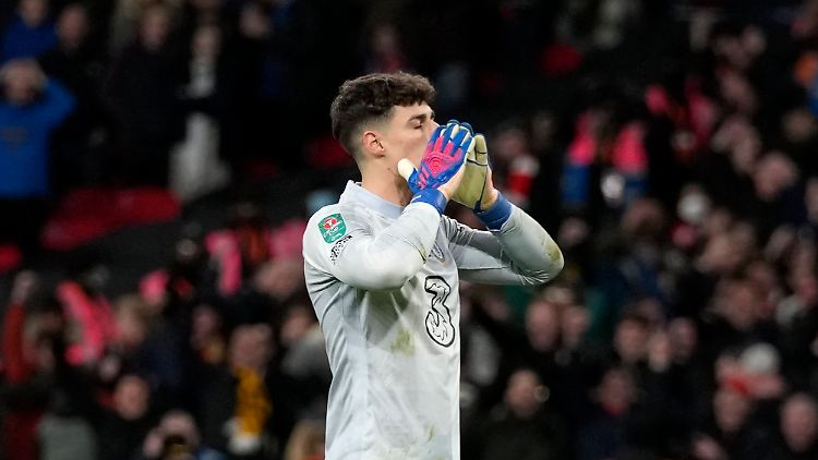 Kepa vergab den entscheidenden Schuss aus elf Metern.