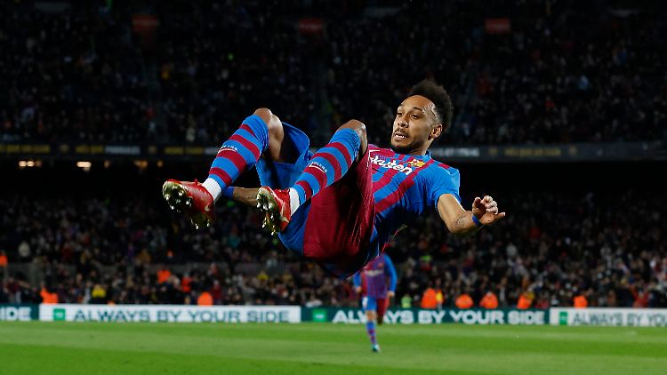 Trifft auch für den FC Barcelona: Pierre-Emerick Aubameyang.