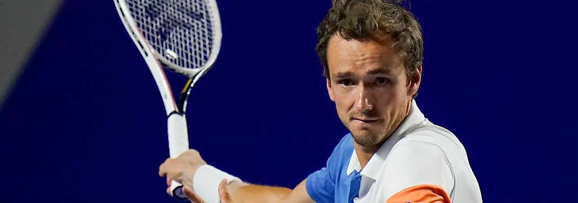 Der Russe Daniil Medwedew ist die neue Nummer eins der ATP-Weltrangliste.