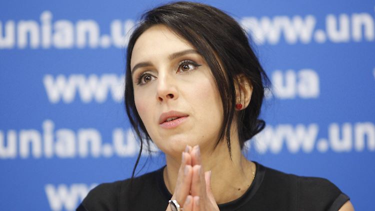 Seit vier Tagen auf der Flucht: Die ukrainische Sängerin Sussana Dschamaladinowa, besser bekannt als Jamala.