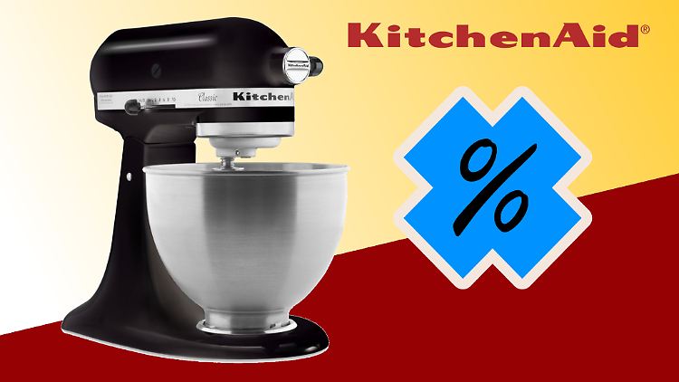 KitchenAid Classic – die beliebte Küchenmaschine ist aktuell zum Bestpreis zu haben.