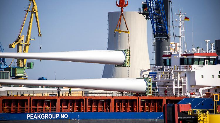 Nordex beendet die Rotorproduktion in Rostock.