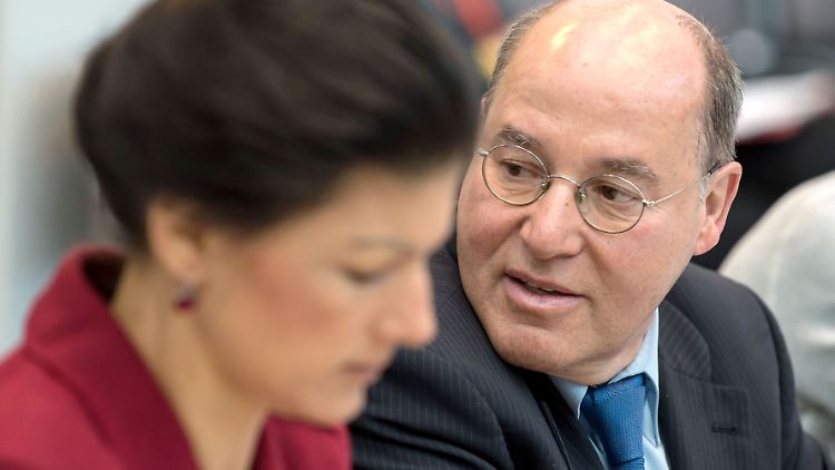 Sind derzeit nicht gut aufeinander zu sprechen: Sahra Wagenknecht und Gregor Gysi. (Archivbild)