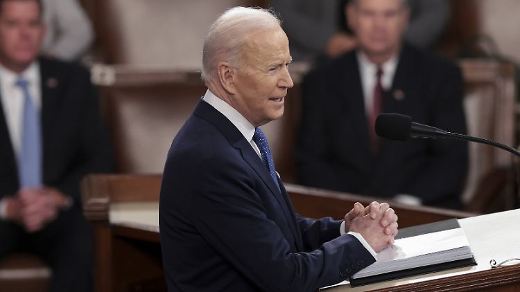 "Wenn Diktatoren keinen Preis für ihre Aggression zahlen, verursachen sie mehr Chaos", sagte US-Präsident Joe Biden.